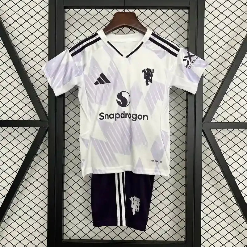 Kit Enfant Manchester United Extérieur 2025/2026 - Vêtements de sport