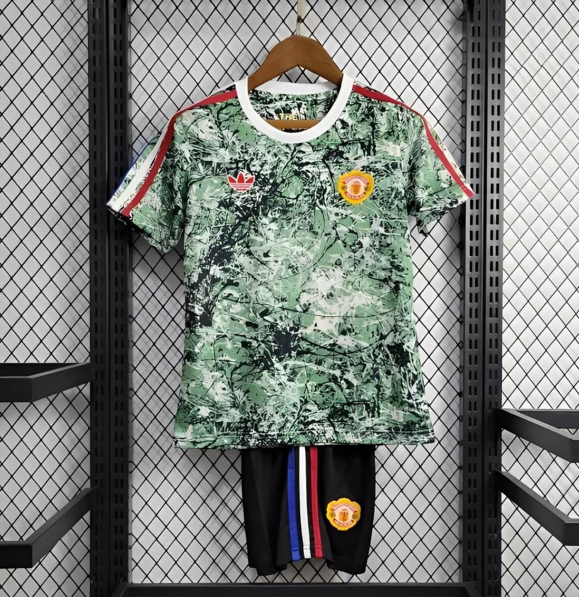 Kit Enfant Manchester United x Stone Roses 24/25 - Stone Roses / XXS - Vêtements de sport