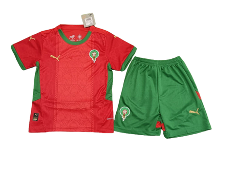 Kit enfant Maroc Domicile 2024/2025 - Vêtements de sport