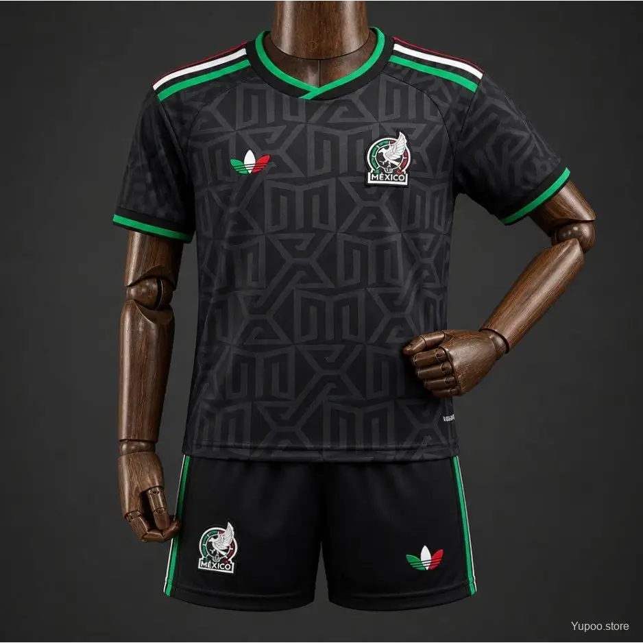 Kit enfant Mexique Third coupe du monde 2026 - Vêtements de sport