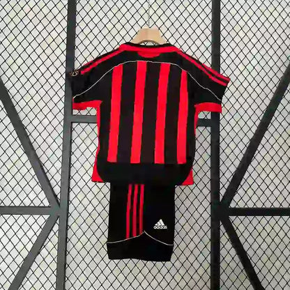 Kit enfant Milan AC Domicile Retro 2006/2007 - Vêtements de sport
