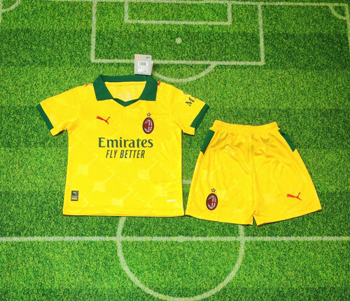 Kit enfant Milan AC Extérieur 3 2025/2026 Vêtements de sport