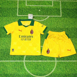 Kit enfant Milan AC Extérieur 3 2025/2026 Vêtements de sport
