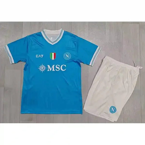 Kit enfant Naples Domicile 2025/2026 - Vêtements de sport
