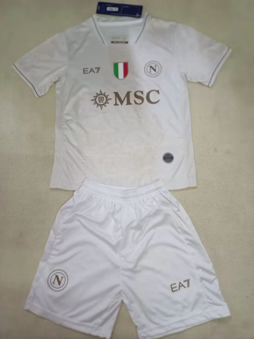 Kit enfant Naples Extérieur 2025/2026 Vêtements de sport