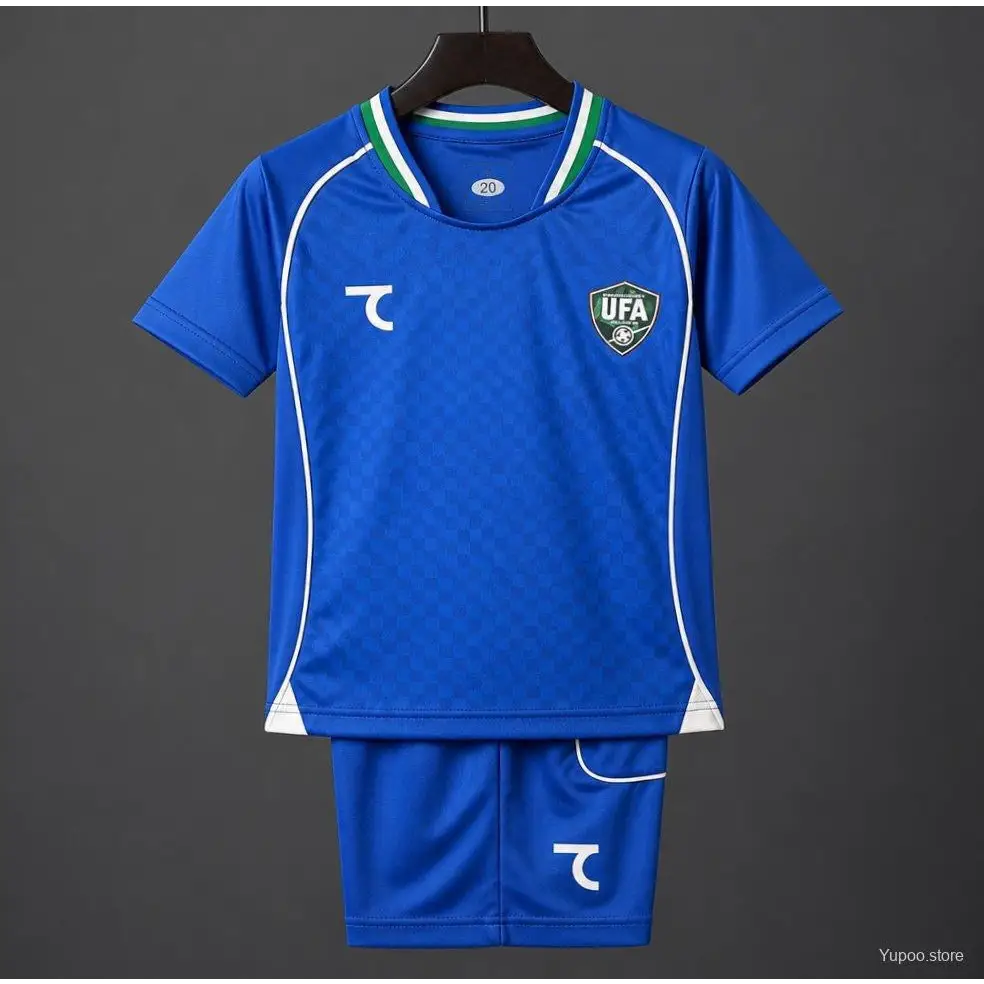 Kit enfant Ouzbekistan Extérieur Coupe du Monde 2026 - Vêtements de sport