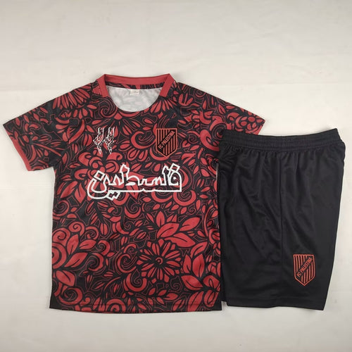 Kit Enfant Palestine Rouge 2025/2026 Vêtements de sport