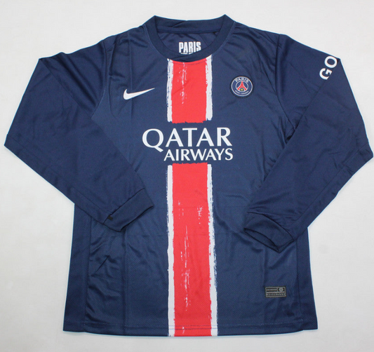 Kit enfant Paris-Saint-Germain Domicile Manches Longues 2024/2025 - Vêtements de sport