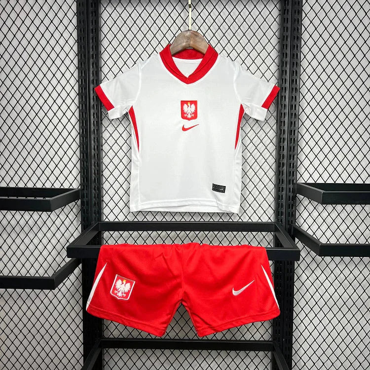 Kit enfant Pologne Domicile Euro2024 - Domicile / XXS - Vêtements de sport