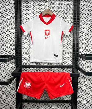 Kit enfant Pologne Domicile Euro2024 - Domicile / XXS - Vêtements de sport