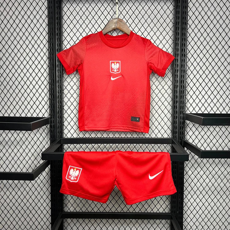 Kit enfant Pologne Extérieur Euro2024 - Extérieur / XXS - Vêtements de sport