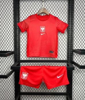 Kit enfant Pologne Extérieur Euro2024 - Extérieur / XXS - Vêtements de sport