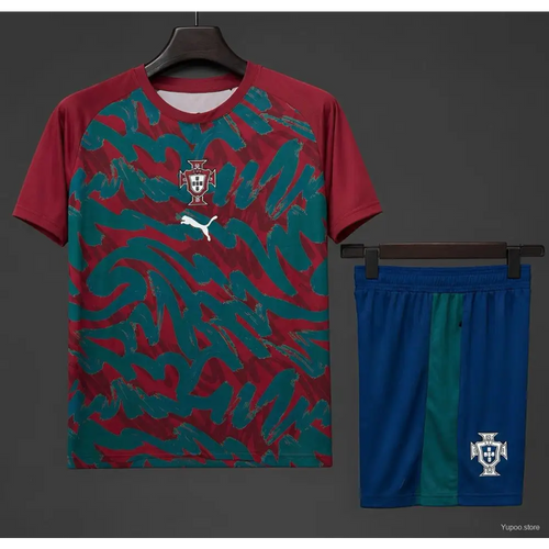 Kit enfant Portugal Coupe du Monde 2026 pré match - Vêtements de sport