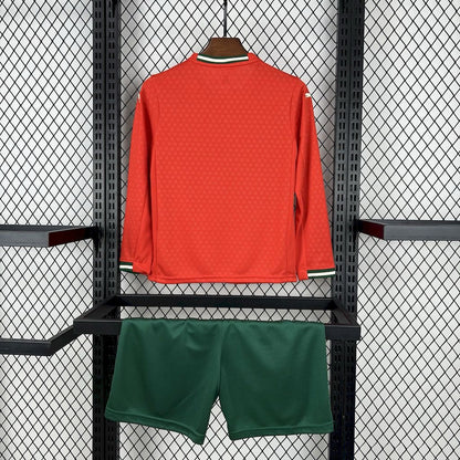 Kit enfant Portugal Domicile Manches Longues 2025/2026 - Vêtements de sport