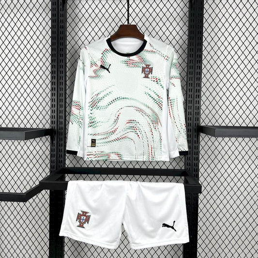 Kit enfant Portugal Extérieur Manches Longues 2025/2026 - Extérieur / 2-3 ans - Vêtements de sport