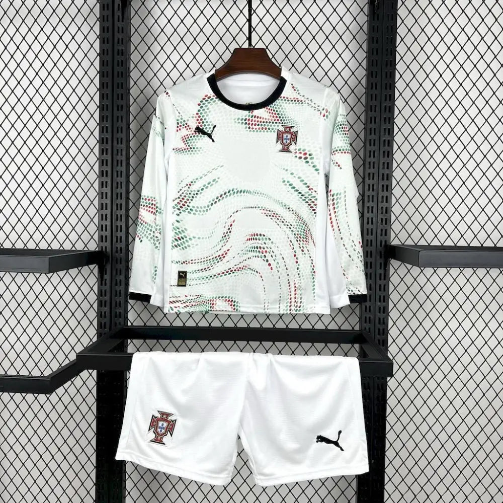 Kit enfant Portugal Extérieur Manches Longues 2025/2026 - Extérieur / 2-3 ans - Vêtements de sport