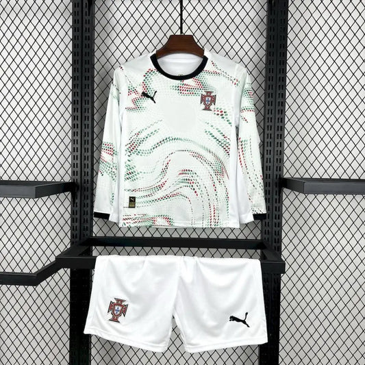 Kit enfant Portugal Extérieur Manches Longues 2025/2026 - Extérieur / 2-3 ans - Vêtements de sport