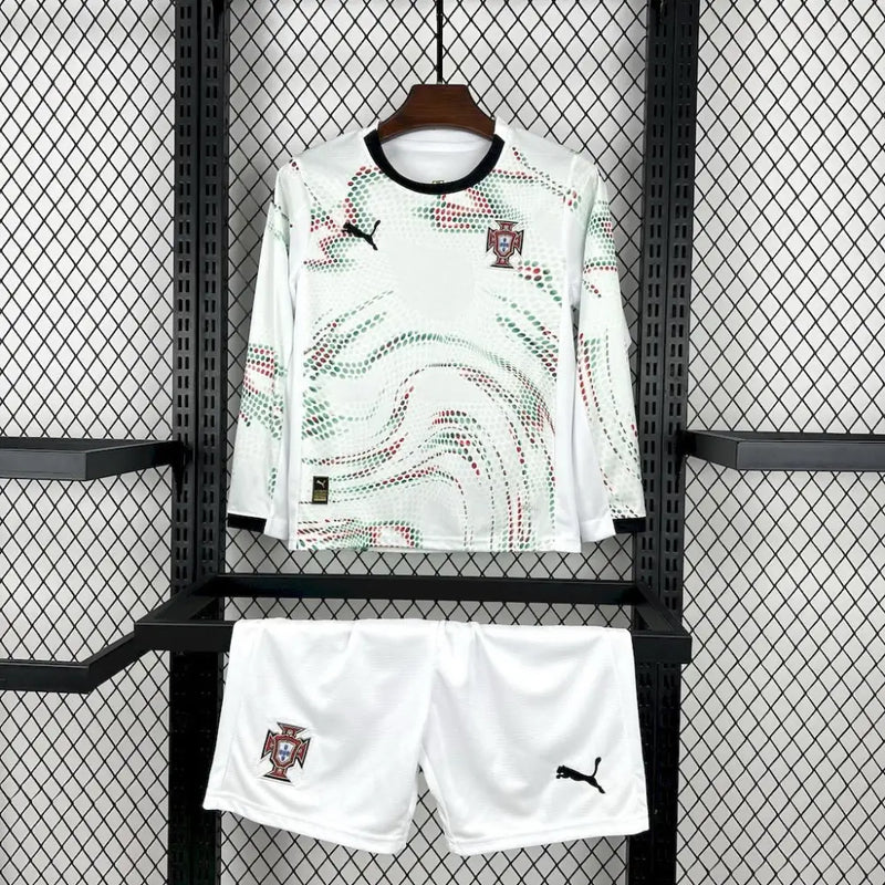 Kit enfant Portugal Extérieur Manches Longues 2025/2026 - Extérieur / 2-3 ans - Vêtements de sport