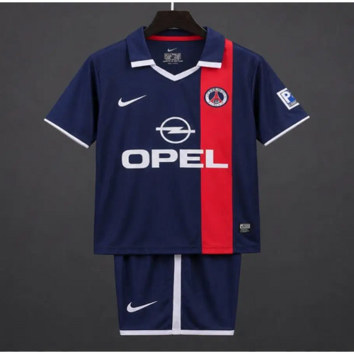 Kit Enfant PSG Domicile Retro 2001 - Vêtements de sport