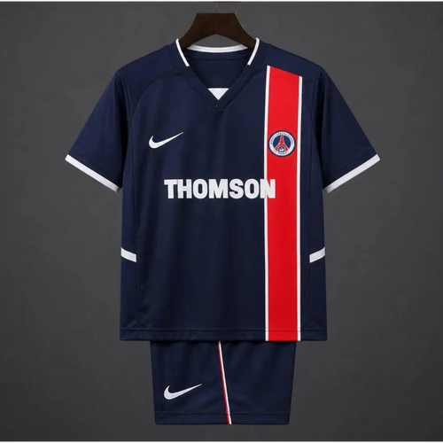 Kit Enfant PSG Domicile Retro 2002 - Vêtements de sport