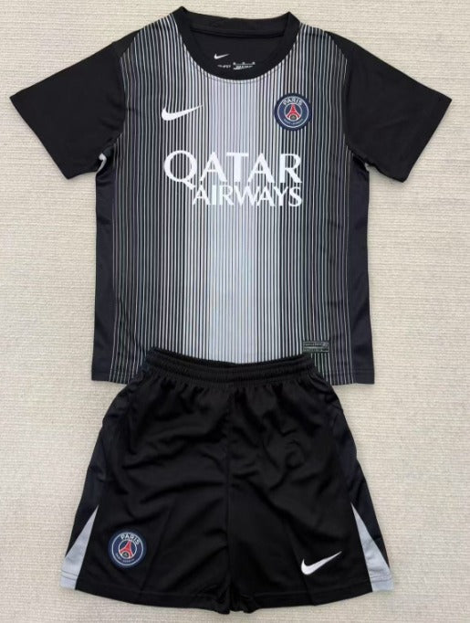 Kit Enfant PSG Gardien noir 2025/2026 - Gardien / 8-9 ans #MWS Options 1 - Vêtements de sport