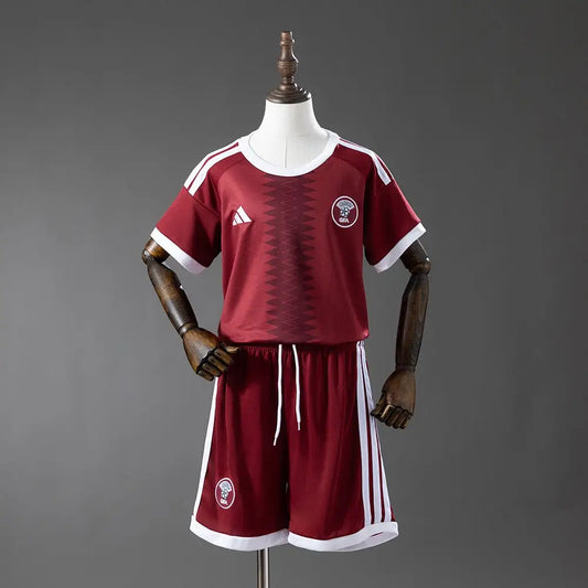 Kit enfant Qatar Coupe du Monde 2026 Domicile - Vêtements de sport