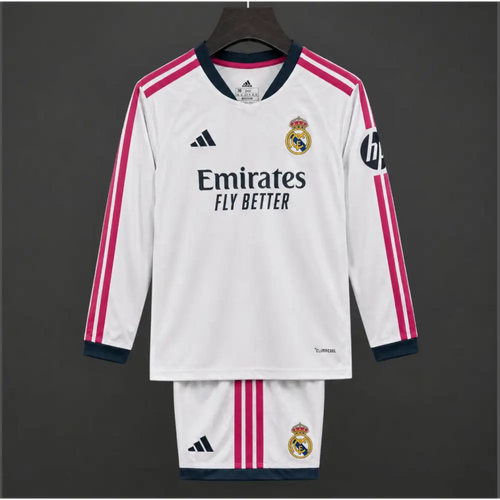 Kit Enfant Real Madrid Domicile 2026/2027 Manches longues - Vêtements de sport