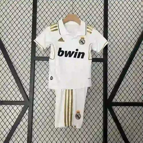 Kit Enfant Real Madrid Domicile Retro 2011/2012 - Vêtements de sport