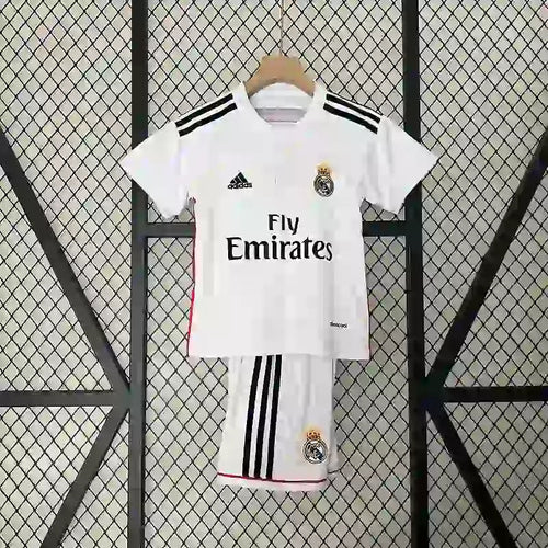 Kit Enfant Real Madrid Domicile Retro 2014/2015 - Vêtements de sport