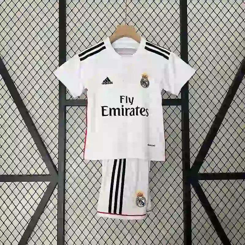 Kit Enfant Real Madrid Domicile Retro 2014/2015 - Vêtements de sport