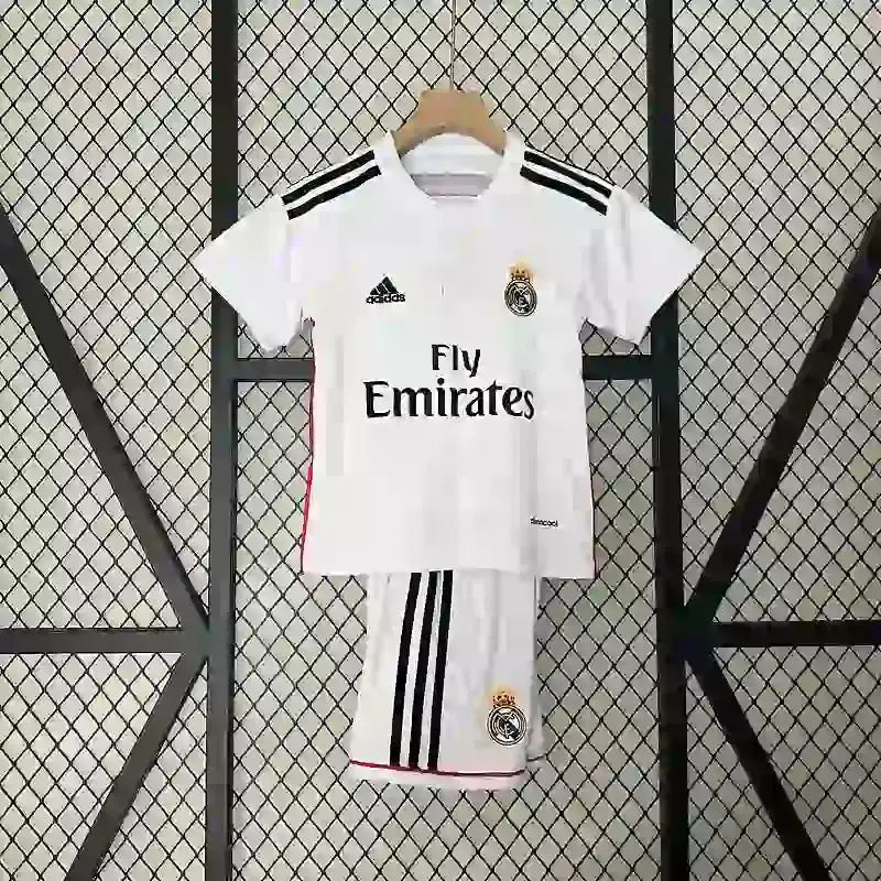 Kit Enfant Real Madrid Domicile Retro 2014/2015 - Vêtements de sport