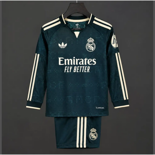 Kit Enfant Real Madrid Extérieur 2026/2027 Manches longues - Vêtements de sport