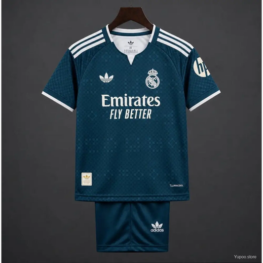 Kit Enfant Real Madrid Extérieur 2026/2027 - Vêtements de sport
