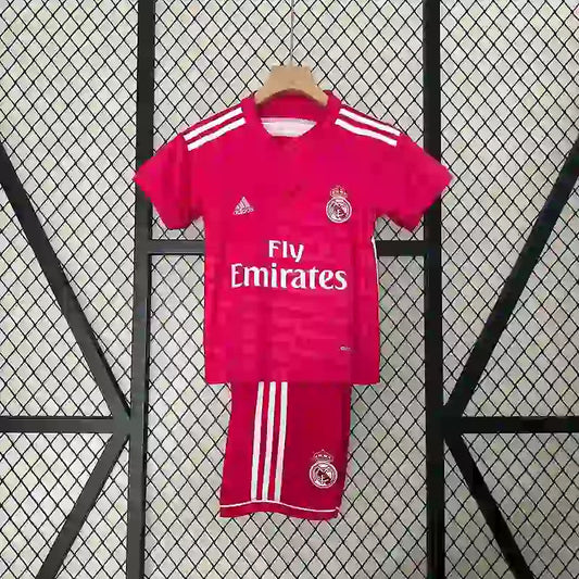 Kit Enfant Real Madrid Extérieur Retro 2014/2015 - Vêtements de sport