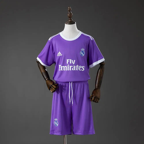Kit enfant Real Madrid Retro 2017 Extérieur - Vêtements de sport