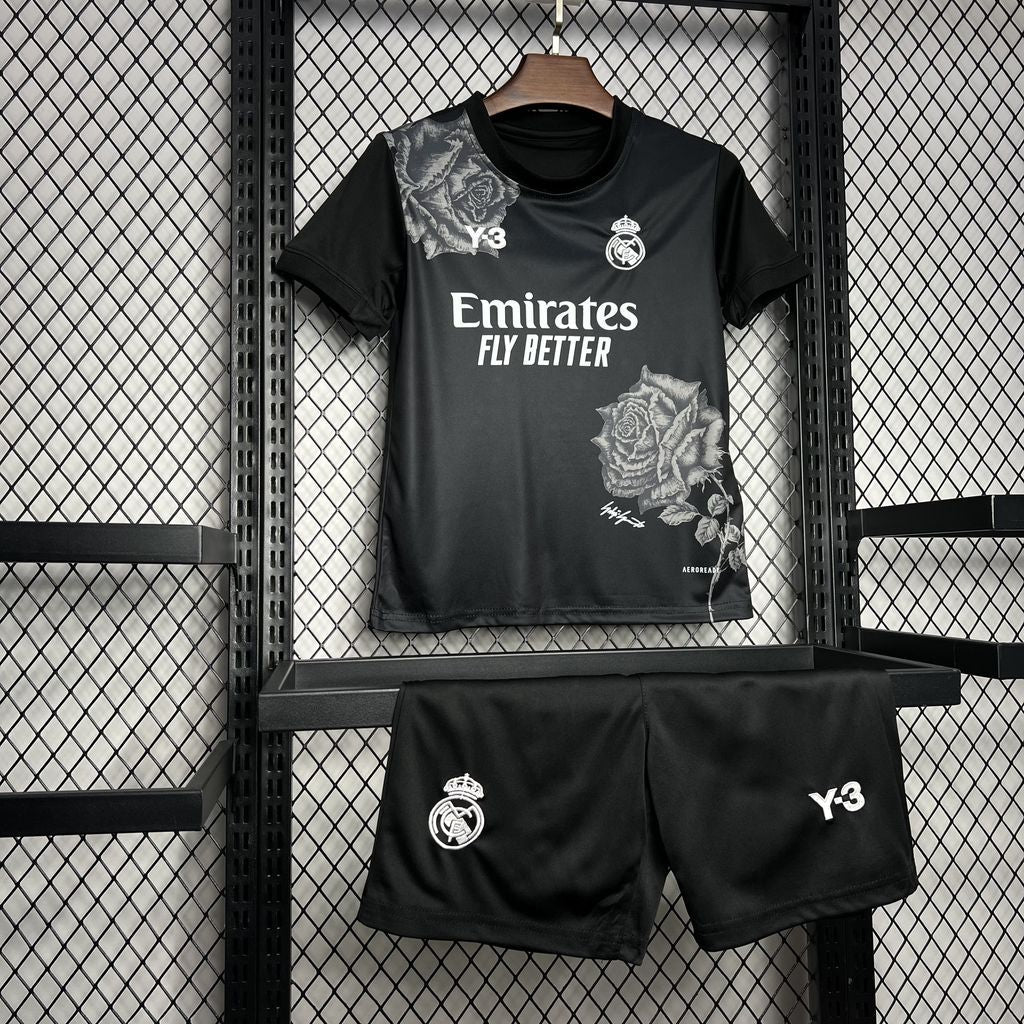 Kit enfant Real Madrid Y-3 Editions Black 24/25 - Vêtements de sport