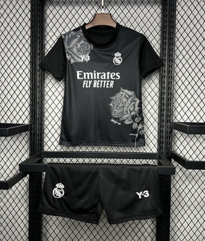 Kit enfant Real Madrid Y-3 Editions Black 24/25 - Y-3 Black / XXS - Vêtements de sport