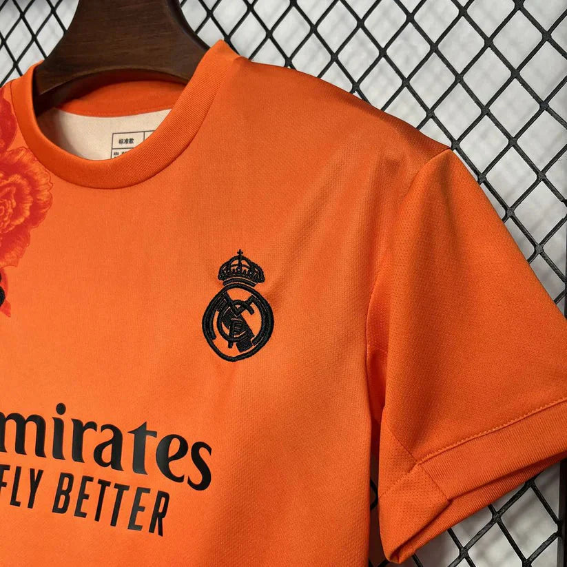 Kit enfant Real Madrid Y-3 Editions Orange 24/25 - Vêtements de sport