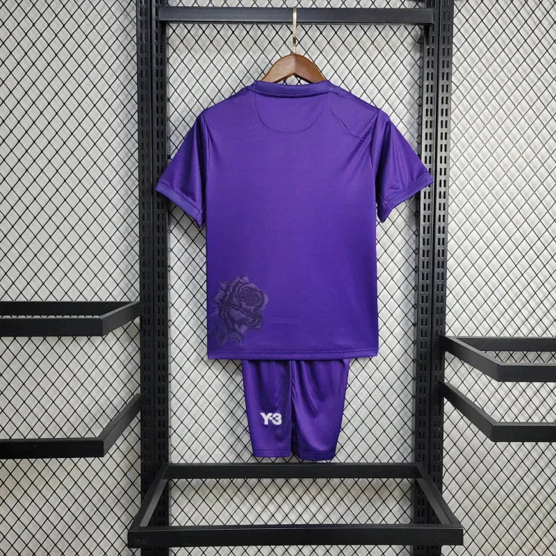 Kit enfant Real Madrid Y-3 Editions Purple 24/25 - Vêtements de sport