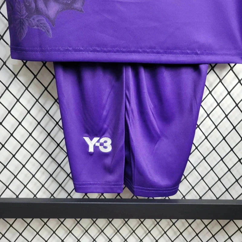 Kit enfant Real Madrid Y-3 Editions Purple 24/25 - Vêtements de sport