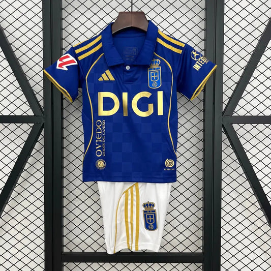 Kit enfant Real Oviedo domicile 25/26 - Vêtements de sport