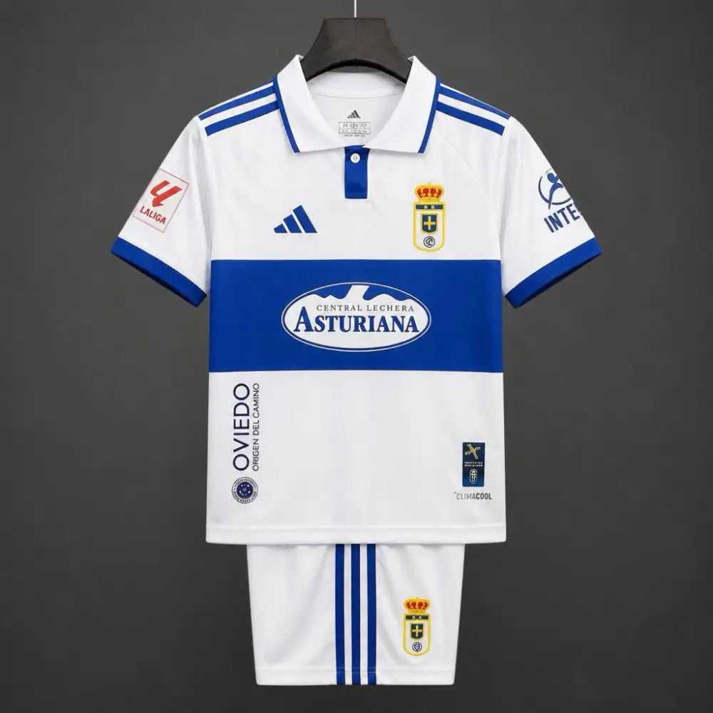Kit enfant Real Oviedo domicile 26/27 - Vêtements de sport