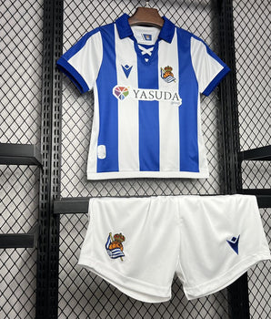 Kit enfant Real Sociedad Domicile 24/25 - Vêtements de sport