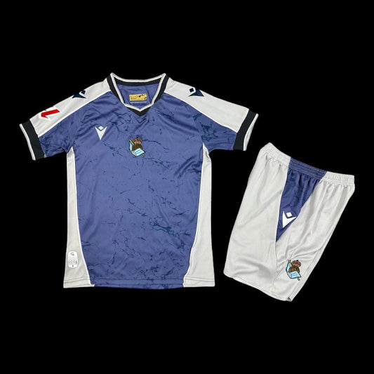 Kit enfant Real Sociedad extérieur 25/26 - Vêtements de sport