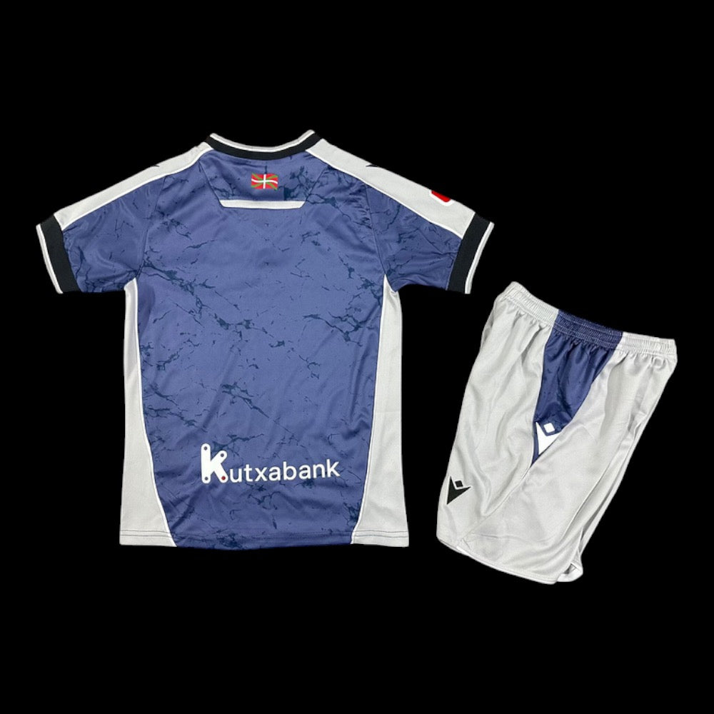 Kit enfant Real Sociedad extérieur 25/26 - Vêtements de sport
