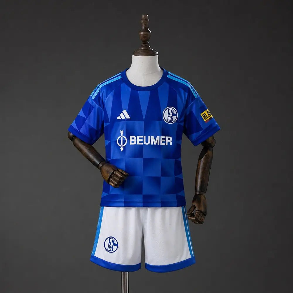 Kit enfant Schalke 04 Domicile 2026/2027 - Vêtements de sport