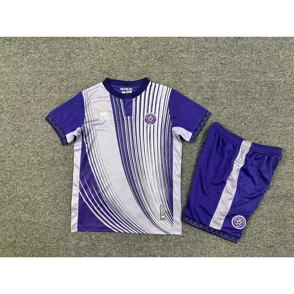 Kit Enfant Sheffield Utd Domicile 2025/2026 Vêtements de sport