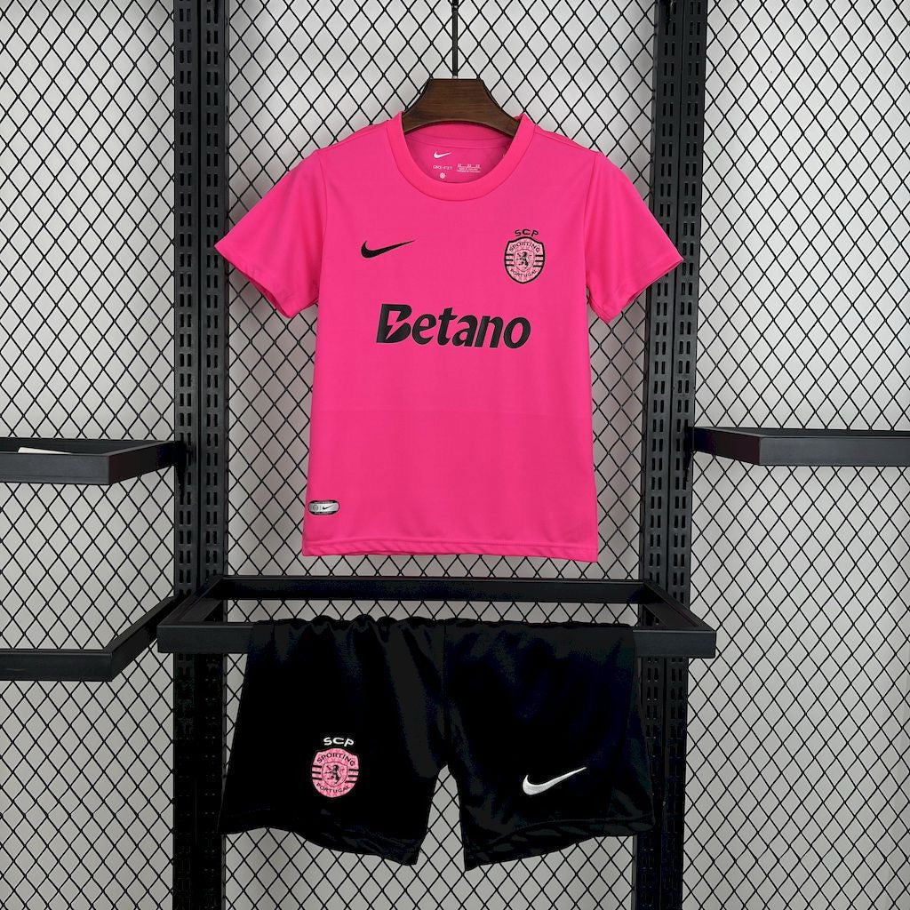 Kit enfant Sporting CP Pink October 24/25 - Pink Edition / XXS - Vêtements de sport