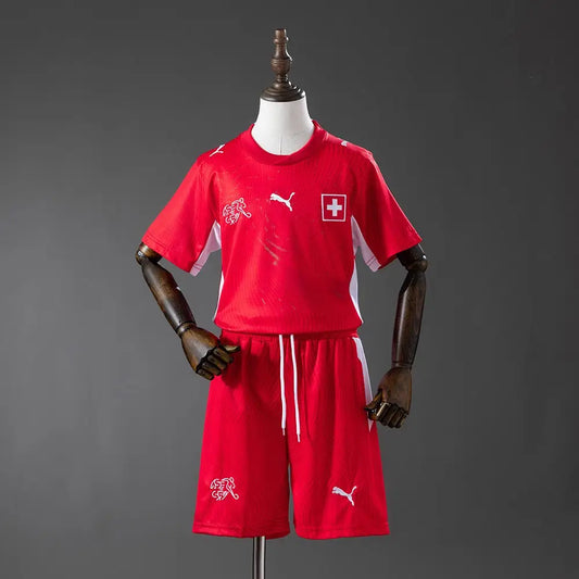 Kit enfant Suisse Coupe du Monde 2026 Domicile - Vêtements de sport