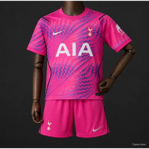 Kit enfant Tottenham Gardien 2026/2027 Rose - Vêtements de sport